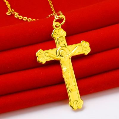 十字架的黄金吊坠,十字架黄金吊坠的寓意
